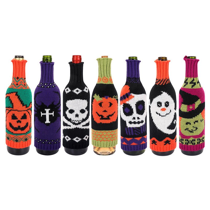 Halloween Wine Bottle Cover - Yorkn Inc✅
