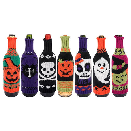 Halloween Wine Bottle Cover - Yorkn Inc✅