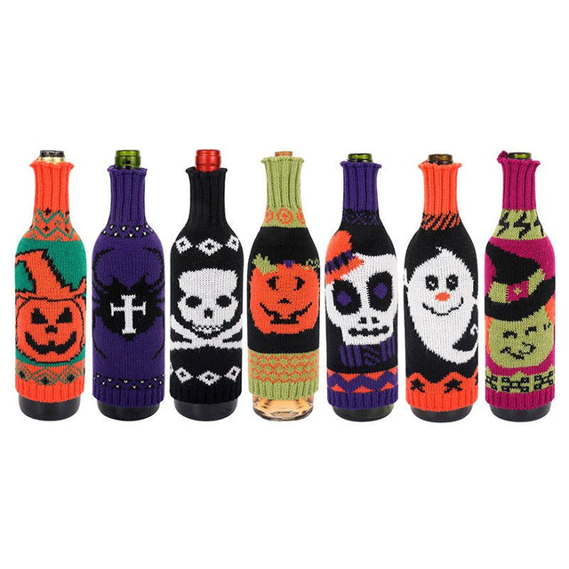 Halloween Wine Bottle Cover - Yorkn Inc✅