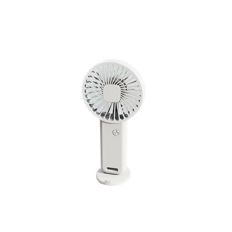 Handheld Rechargeable Mini Fan With Base - Yorkn Inc✅