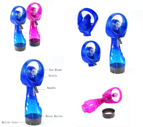 Handheld Water Spray Fan - Yorkn Inc✅
