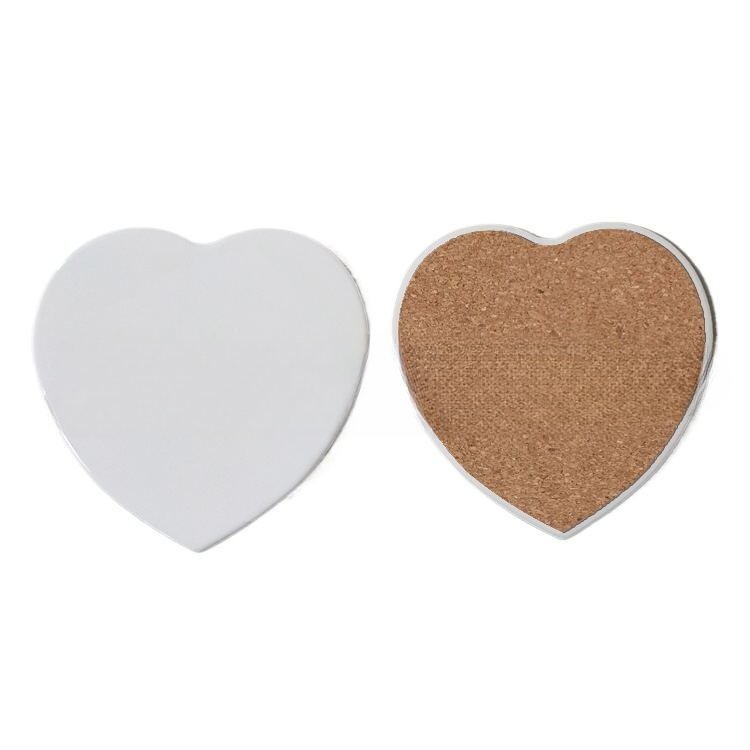 Heart Shaped Ceramic Coaster - Yorkn Inc✅
