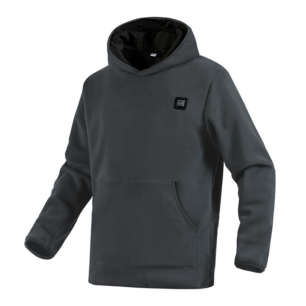 Heated Fleece Hoodie - Yorkn Inc✅