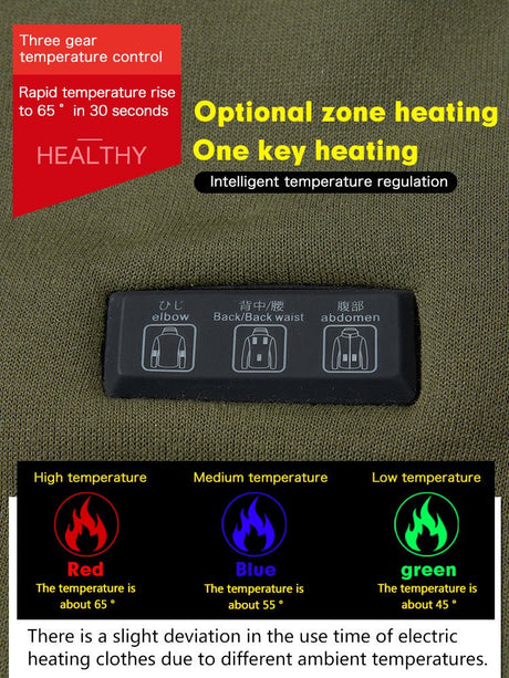 Heated Hooded Sweatshirt - Yorkn Inc✅
