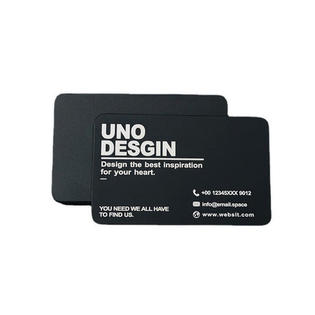 High - end Metal Business Card - Yorkn Inc✅