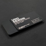 High - end Metal Business Card - Yorkn Inc✅