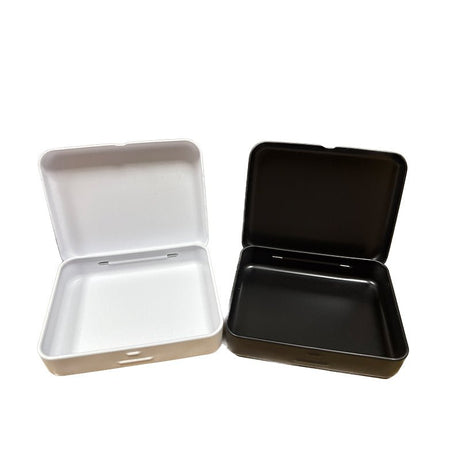 Hinged Tin Storage Box - Yorkn Inc✅
