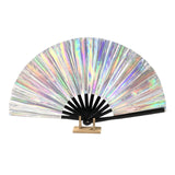 Holographic Pvc Kung Fu Fan - Yorkn Inc✅