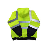 Hooded Reflective Fleece Jacket - Yorkn Inc✅