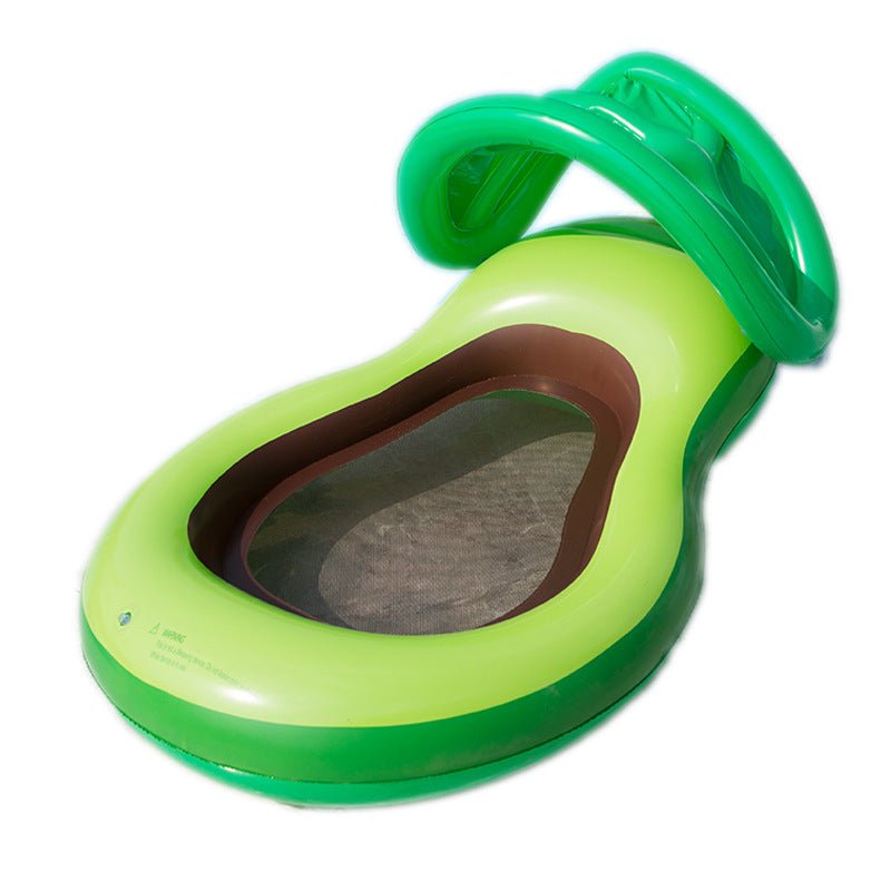 Inflatable Avocado Shape Floating Row - Yorkn Inc✅