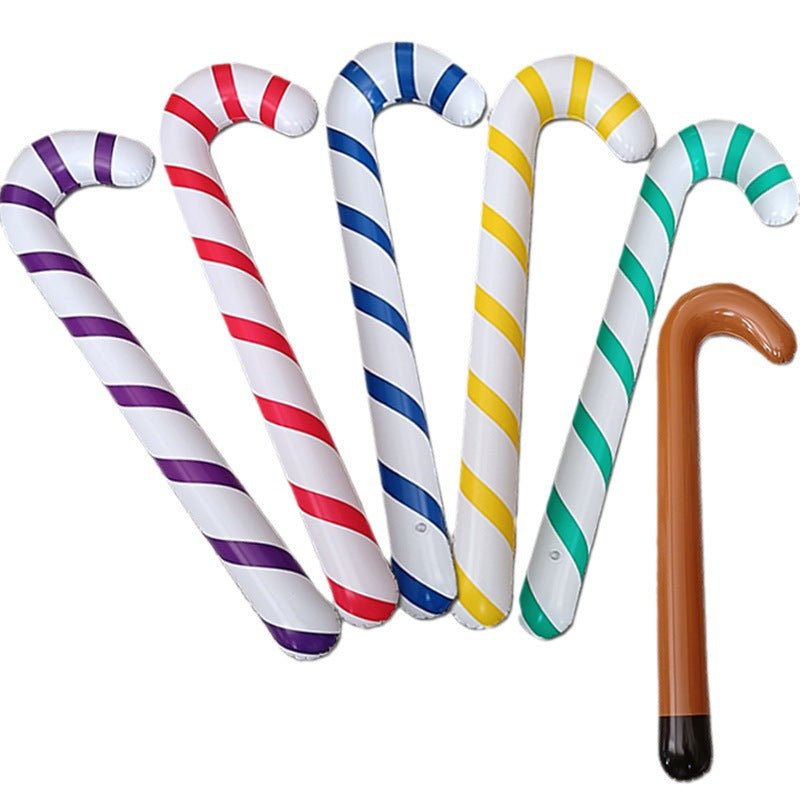 Inflatable Candy Cane For Christmas - Yorkn Inc✅