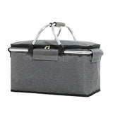 Insulated Foldable Picnic Basket Cooler Tote - By Boat - Yorkn Inc✅