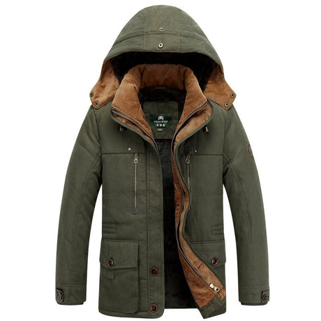 Insulated Jacket With Hood - Yorkn Inc✅