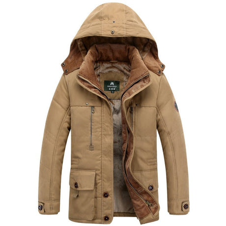 Insulated Jacket With Hood - Yorkn Inc✅