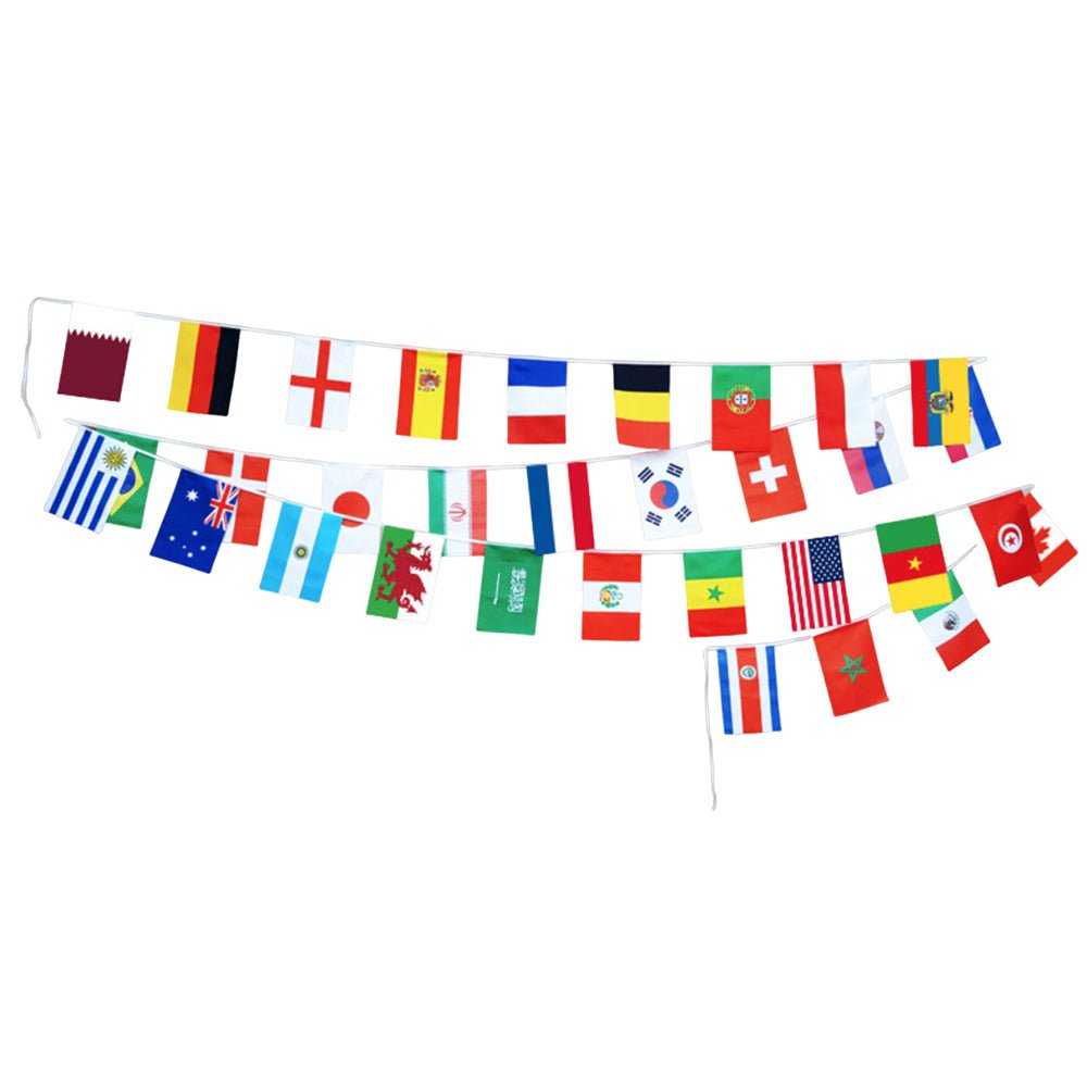 International Country Flag Bunting Banner - Yorkn Inc✅