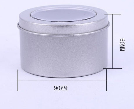 Iron Transparent Window Tin Box - Yorkn Inc✅