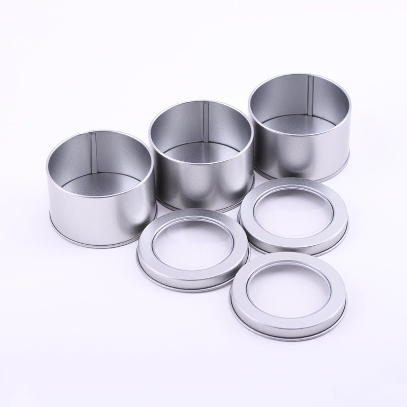 Iron Transparent Window Tin Box - Yorkn Inc✅