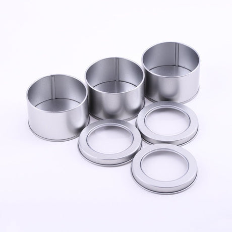 Iron Transparent Window Tin Box - Yorkn Inc✅