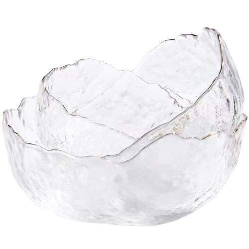 Irregular Glass Bowl - Yorkn Inc✅