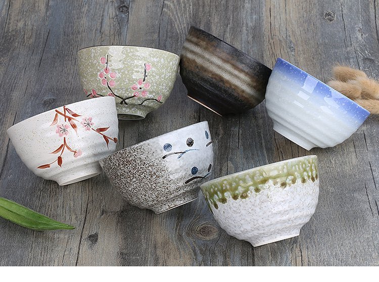 Japanese Porcelain Rice Bowl - Yorkn Inc✅