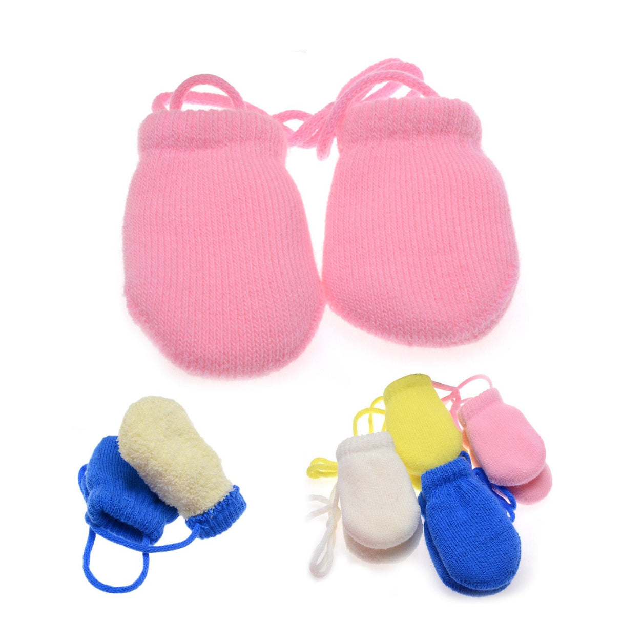 Kids' Double Layer Thick Acrylic Knit Mittens - Yorkn Inc✅