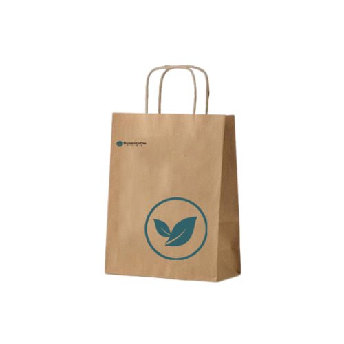 Kraft Paper Bag With Handle - Yorkn Inc✅