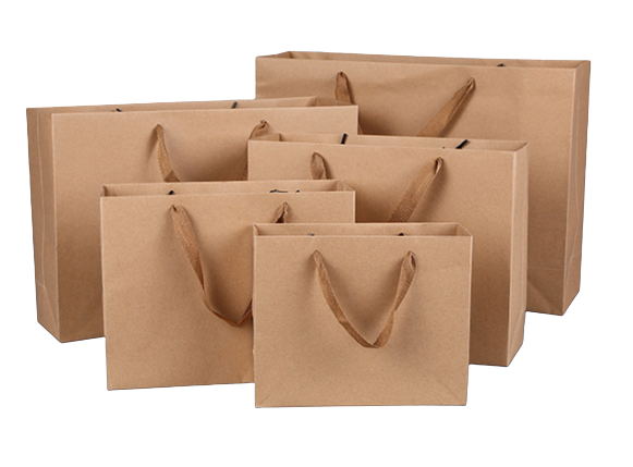 Kraft Paper Bags With Handles - Yorkn Inc✅