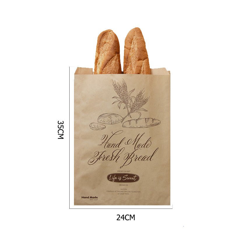 Kraft Paper Jersey Bags - 13.7'' - Yorkn Inc✅