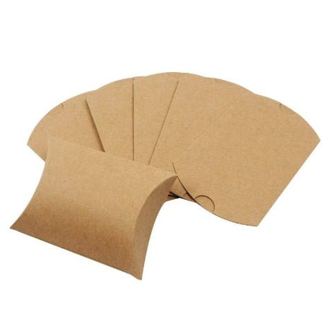 Kraft Paper Pillow Box - Yorkn Inc✅