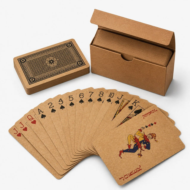 Kraft Paper Playing Cards - Yorkn Inc✅