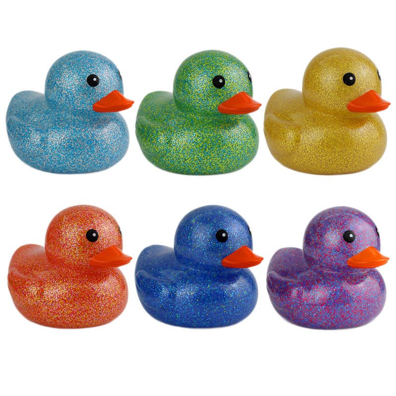 Large Glitter Rubber Duck - Yorkn Inc✅