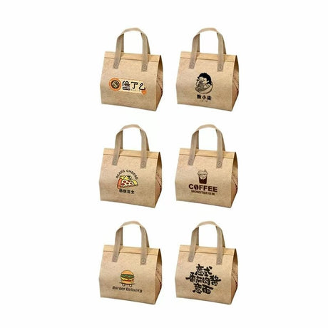 Large Kraft - colored Tote Bag - commercial Packaging - Yorkn Inc✅