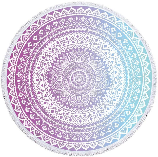Large Round Beach Towel - Yorkn Inc✅