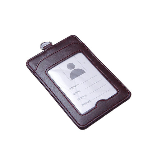 Leather Employee Id Card Holder - Yorkn Inc✅