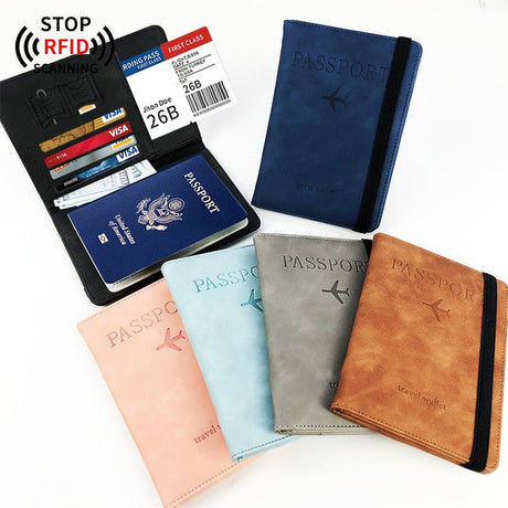 Leather Passport Wallet - Yorkn Inc✅