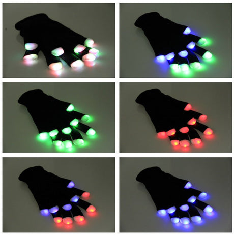 Led Gloves Flashing - Yorkn Inc✅