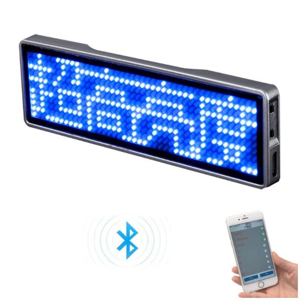 Led Name Badge - Yorkn Inc✅