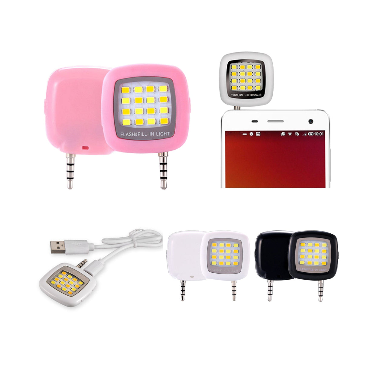 Led Selfie Flash Light For Phones - Yorkn Inc✅