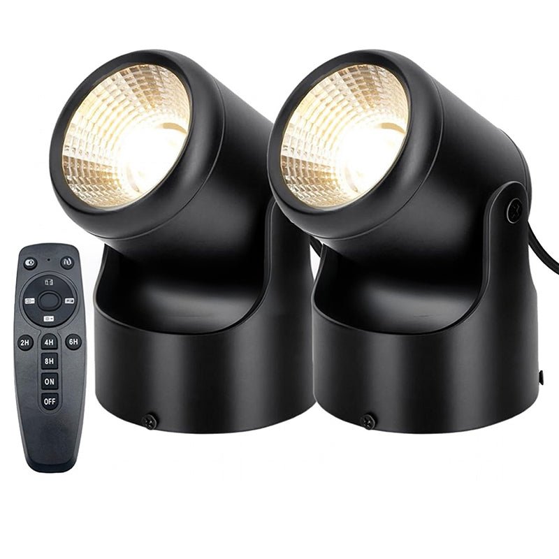 Led Spotlights With Remote Control - Yorkn Inc✅