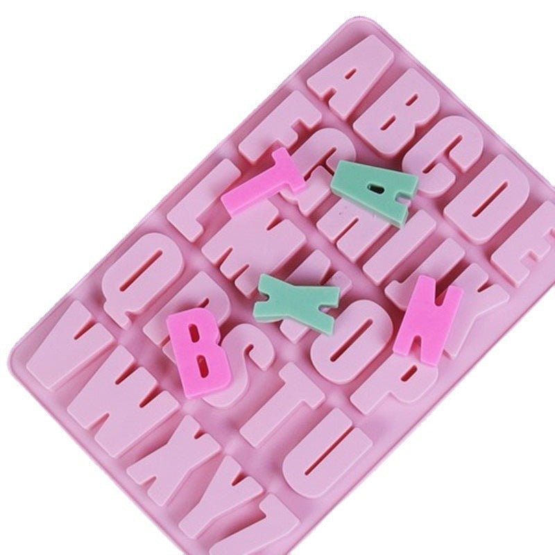 Letters Silicone Ice Lattice - Yorkn Inc✅