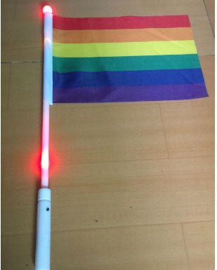 Light Up Rainbow Flag - Yorkn Inc✅