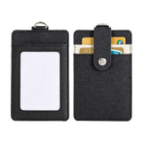 Linen Finish Pu Badge Holder - Yorkn Inc✅