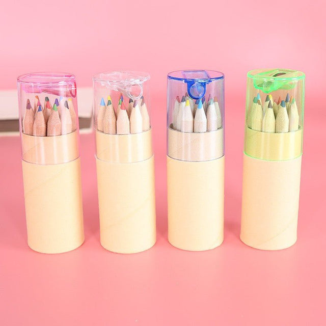 Log Pencil 12 Color Lead - Yorkn Inc✅