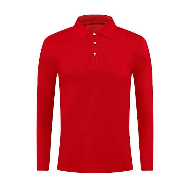Long - sleeve Polo Shirt - Yorkn Inc✅