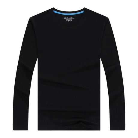Long Sleeve Round Collar T-shirt - Yorkn Inc✅