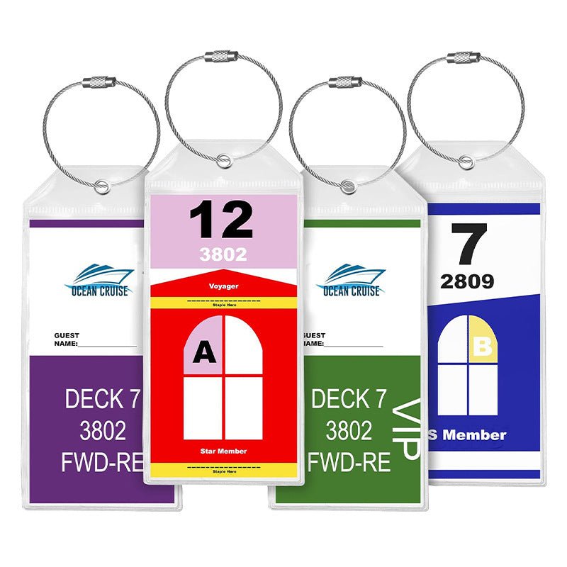 Luggage Tag And Business Card Slot - Yorkn Inc✅