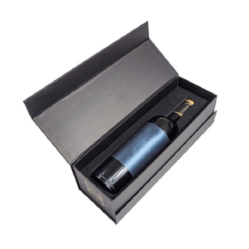 Magnetic Flip - top Wine Box - Yorkn Inc✅