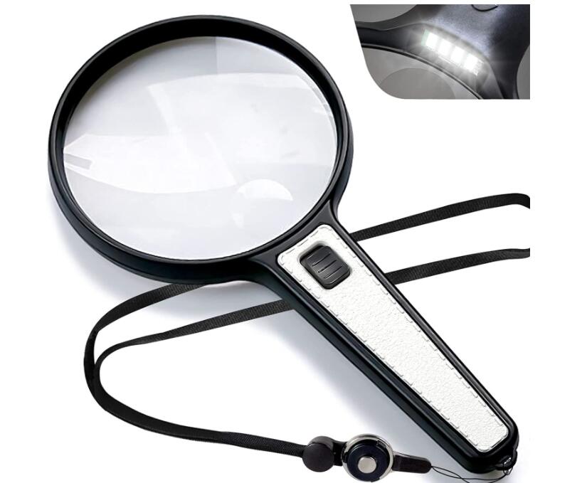Magnifying Glass With Light For Reading - Yorkn Inc✅