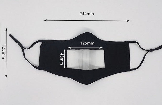 Mask With Clear Window - Yorkn Inc✅