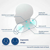 Memory Foam Neck Pillow With Pillowcase - Yorkn Inc✅